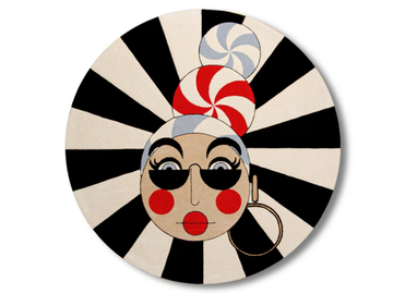 VICTORIA - Round wool rug by ROYAL STRANGER - view 2
